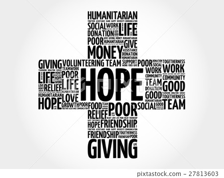 HOPE word cloud collage 27813603
