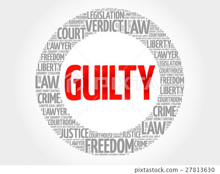 Guilty word cloud 27813630