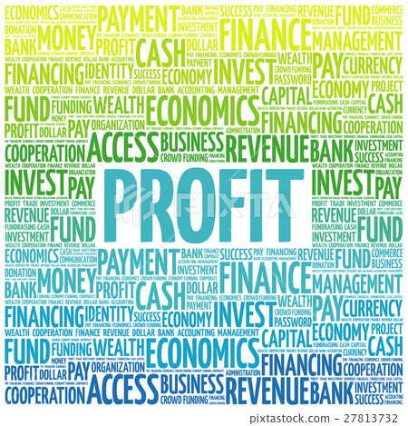 PROFIT word cloud PROFIT word cloud 27813732