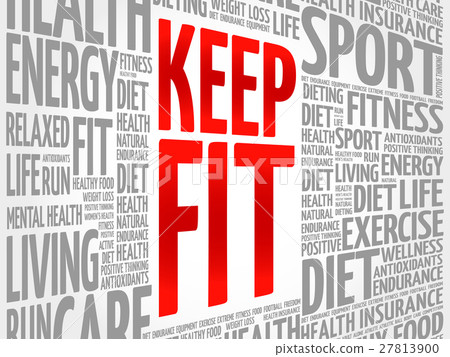 KEEP FIT word cloud KEEP FIT word cloud 27813900