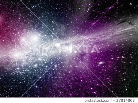 Stars, dust and gas nebula in a far galaxy Stars, dust and gas nebula in a far galaxy 27814808