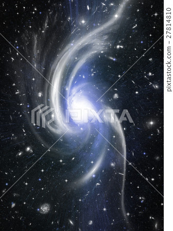 Stars, dust and gas nebula in a far galaxy Stars, dust and gas nebula in a far galaxy 27814810