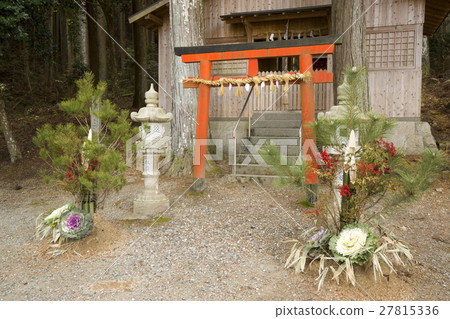 Horikoshi Shrine corner spring decoration Horikoshi Shrine corner spring decoration 27815336