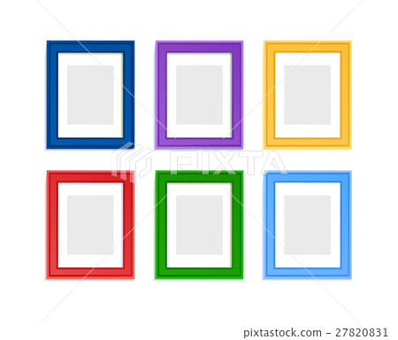 Colored photo frames Colored photo frames 27820831