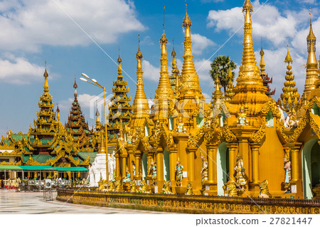 Shwedagon Pagoda Yangon in Myanmar Shwedagon Pagoda Yangon in Myanmar 27821447