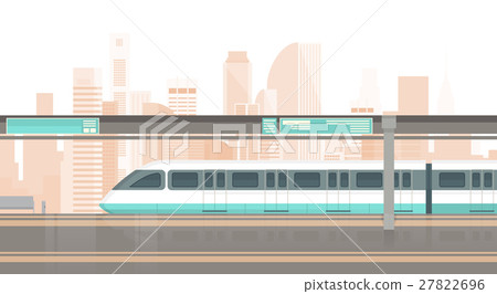 Subway Tram Modern City Public Transport Subway Tram Modern City Public Transport 27822696