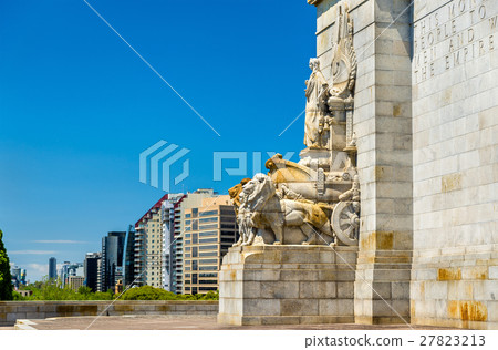 Sculpture at the Shrine of Remembrance in Sculpture at the Shrine of Remembrance in 27823213