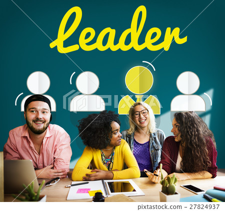 Partnership Corporate Team Leader Font Concept Partnership Corporate Team Leader Font Concept 27824937