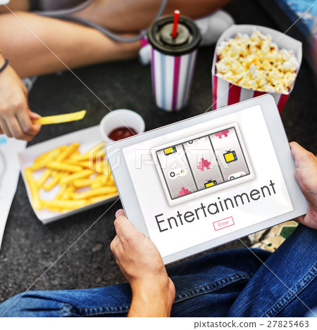 Entertainment Enjoyment Game Fun Concept 27825463