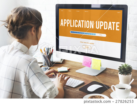 Upgrade Update Software Latest Fresh Software Concept Upgrade Update Software Latest Fresh Software Concept 27826253