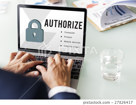 Data Security Privacy Protect Concept 27826417