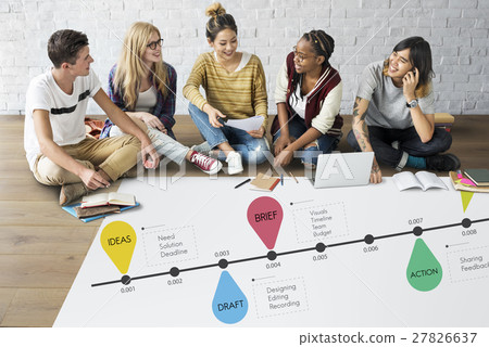 Action Ideas Design Diagram Concept Action Ideas Design Diagram Concept 27826637