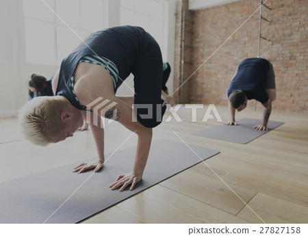 Yoga Practice Exercise Class Concept 27827158