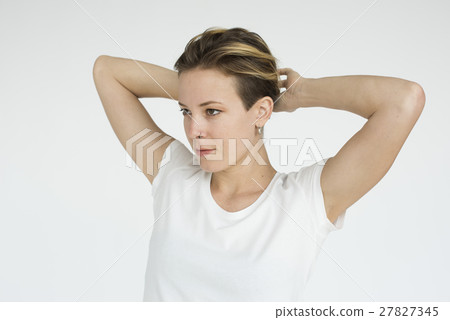 Woman Confidence Self Esteem Boldness Portrait Concept 27827345