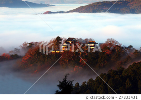 Castle in the sky in the morning sun 756 - ● 27833431