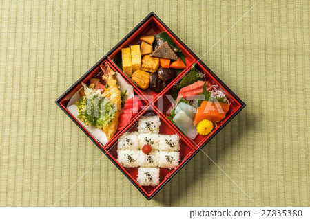 日式午餐盒裝日式午餐 27835380