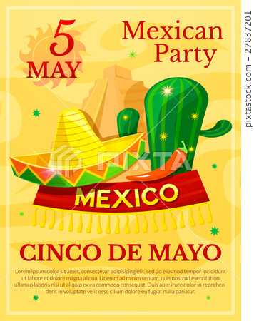 Mexican vector poster Mexican vector poster 27837201