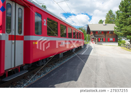 Staz station in Celerina Switzerland  27837255
