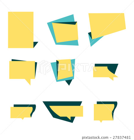 Vector set announcement banner, stickers - Stock Illustration [27837481 ...