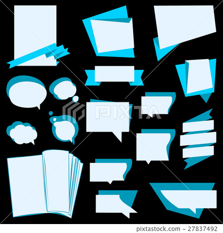 Vector set announcement banner, stickers - Stock Illustration [27837492 ...
