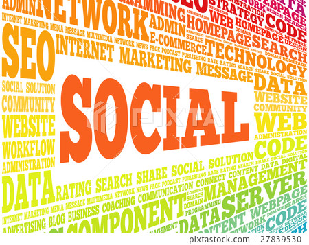 Social word cloud 27839530