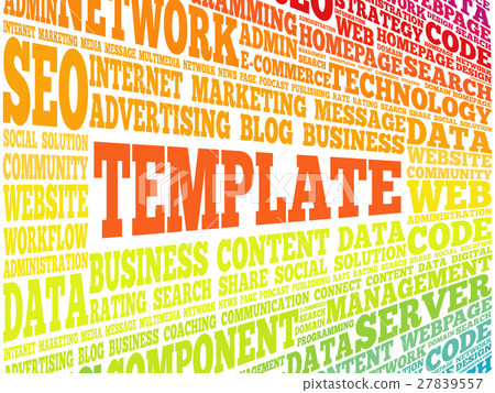 TEMPLATE word cloud TEMPLATE word cloud 27839557