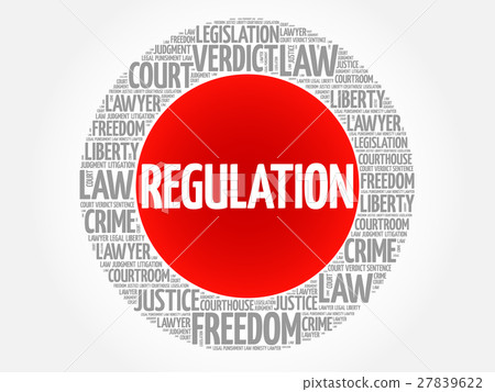 Regulation word cloud 27839622