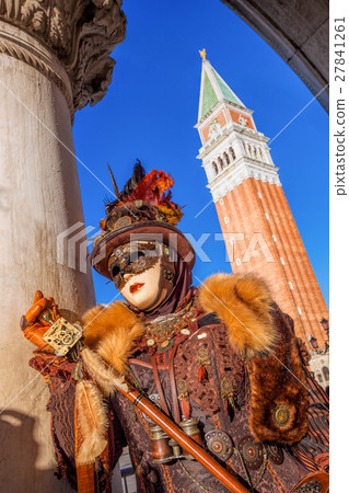 Famous Carnival with masks in Venice, Italy 27841261