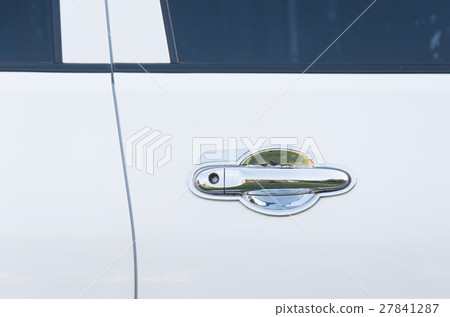 Car door handle. Car door handle. 27841287