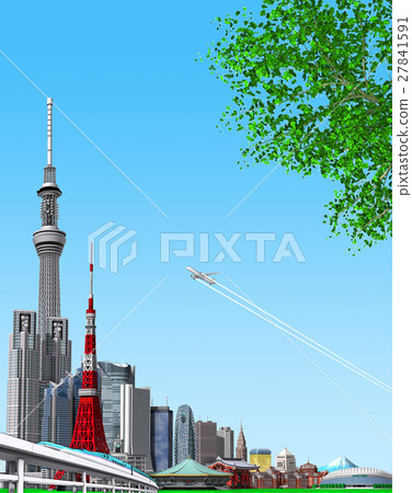 東京地標夏天 27841591