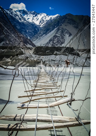Bridge Over Hunza River 27843447
