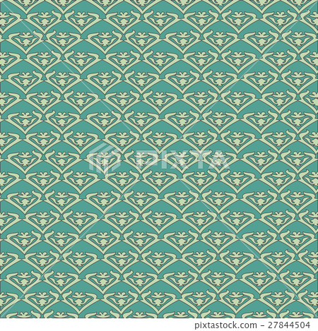 Vector vintage floral pattern, seamless Vector vintage floral pattern, seamless 27844504