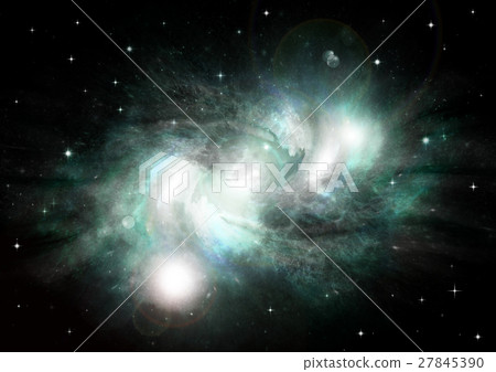galaxy in a free space 27845390