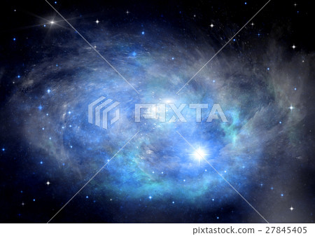 galaxy in a free space 27845405