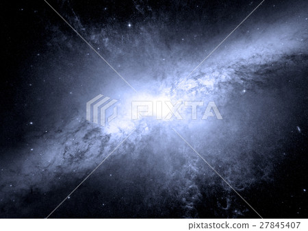 galaxy in a free space 27845407