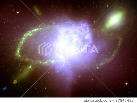 galaxy in a free space 27845432