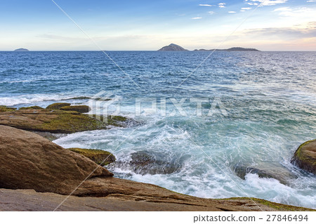 Rock and sea 27846494