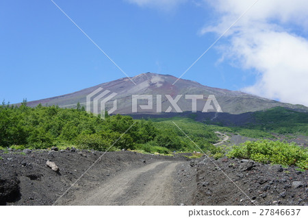Mt. Fuji Sugong mouth climbing path Mt. Fuji Sugong mouth climbing path 27846637