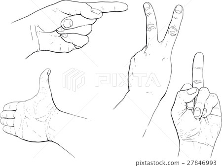 hand gestures hand gestures 27846993