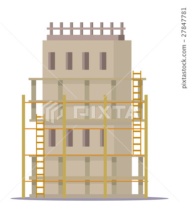 Building Construction Process of Cottage House. Building Construction Process of Cottage House. 27847781