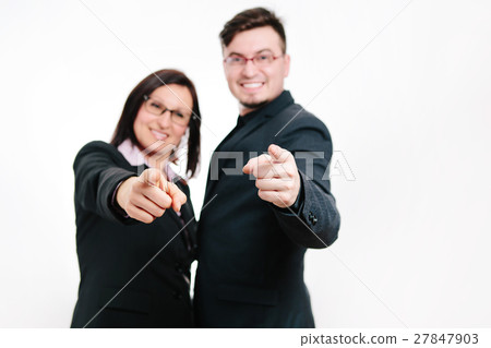 Young business partners Young business partners 27847903