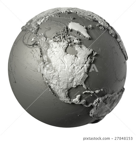 3D Globe North America 3D Globe North America 27848153