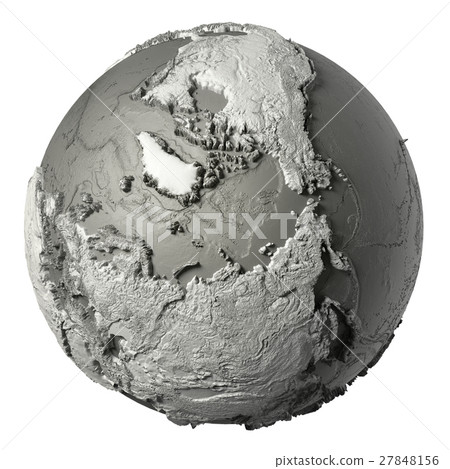 3D Globe North Pole 3D Globe North Pole 27848156