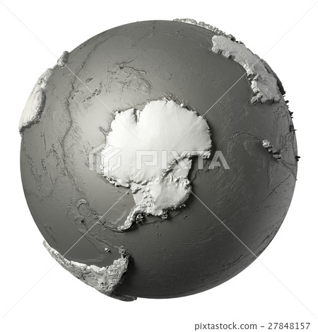 3D Globe Antarctica 3D Globe Antarctica 27848157