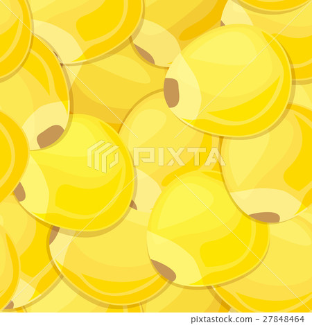 Vector seamless pattern with grains of millet-插圖素材 [27848464] - PIXTA圖庫