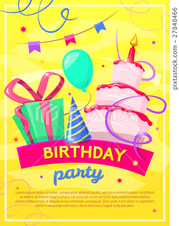 Birthday vector illustration 27848466