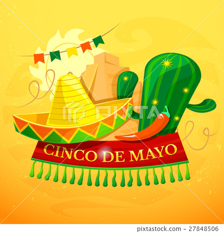 Cinco de Mayo vector background 27848506