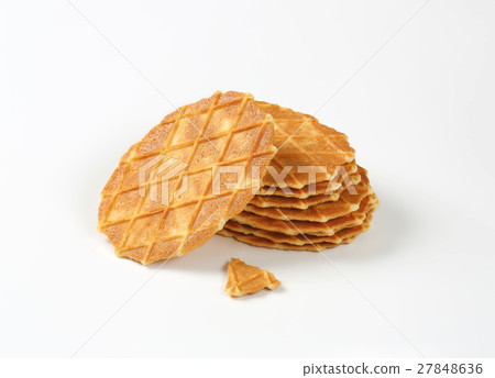 butter waffle cookies 27848636