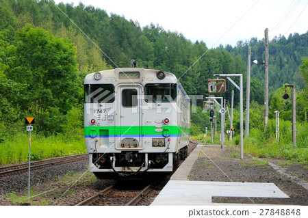 At Jinhua station, you leave the regular train · Kiha 40 27848848