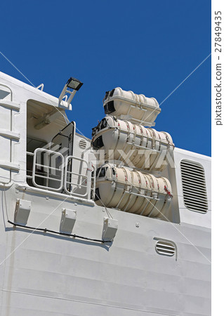 Liferafts at Ship Liferafts at Ship 27849435